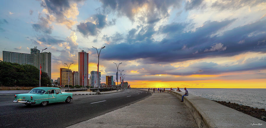 Havana Sunset Photograph by Lance Raab Photography