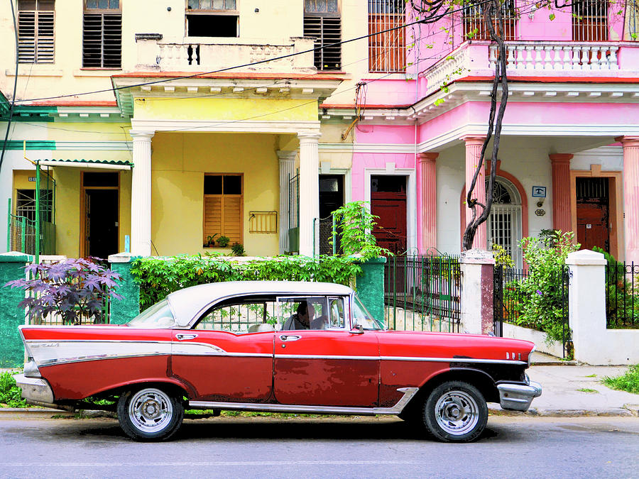Havana Uber Photograph by Dominic Piperata