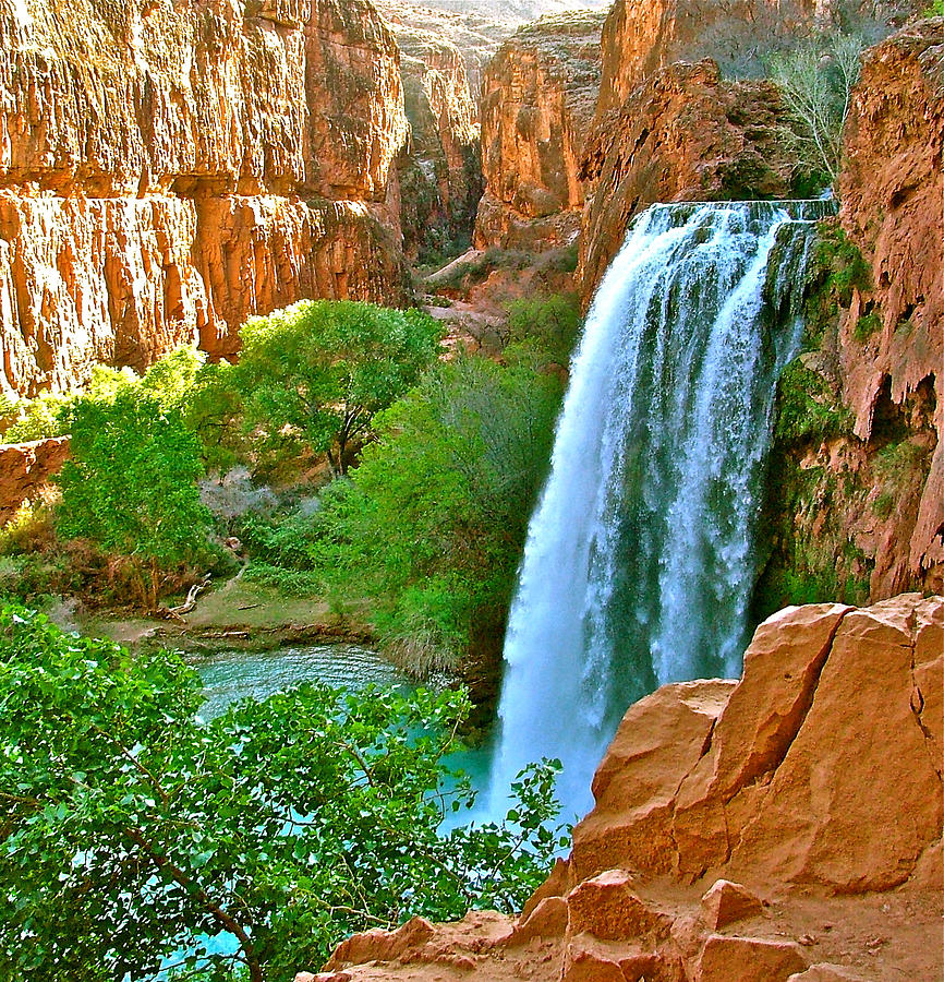 Havasu Falls Canyon Photograph by Brent Sisson