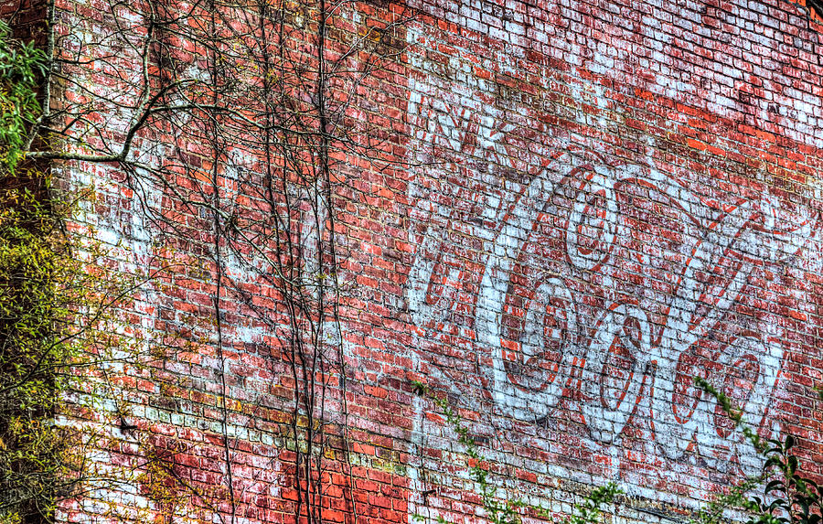 Brick Photograph - Have a Coke by JC Findley