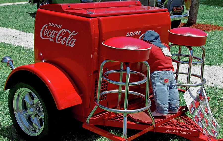 Have Coke Will Travel Photograph by DigiArt Diaries by Vicky B Fuller