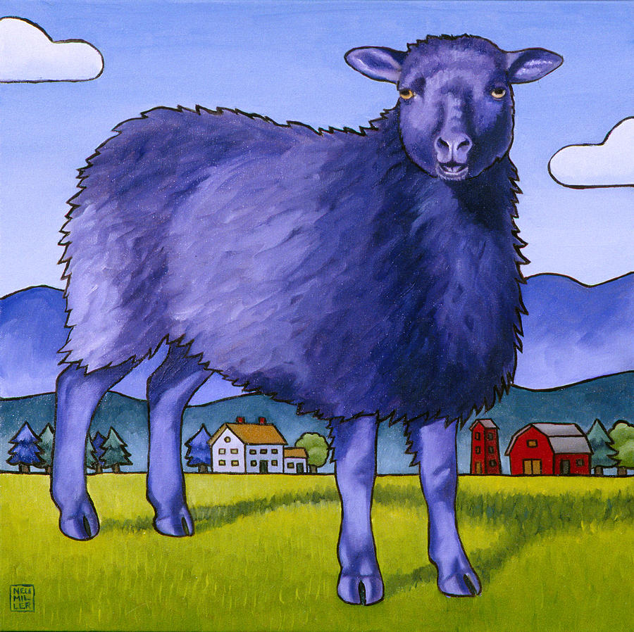 Have You Any Wool Painting by Stacey Neumiller