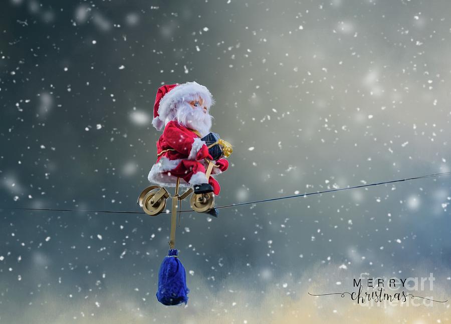 Santa Claus Photograph - Have You Been Nice Or Naughty? by Eva Lechner