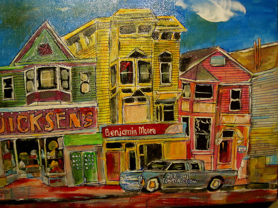 Have you been to San Francisco Painting by Michael Litvack