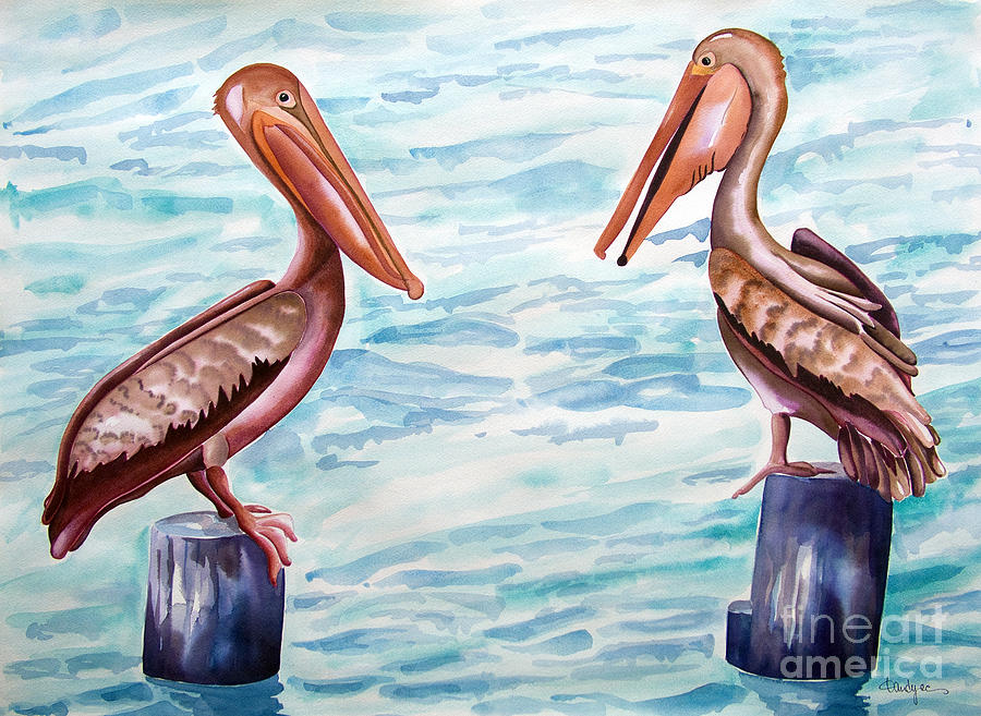 Have You Been To The Gulf  Painting by Kandyce Waltensperger