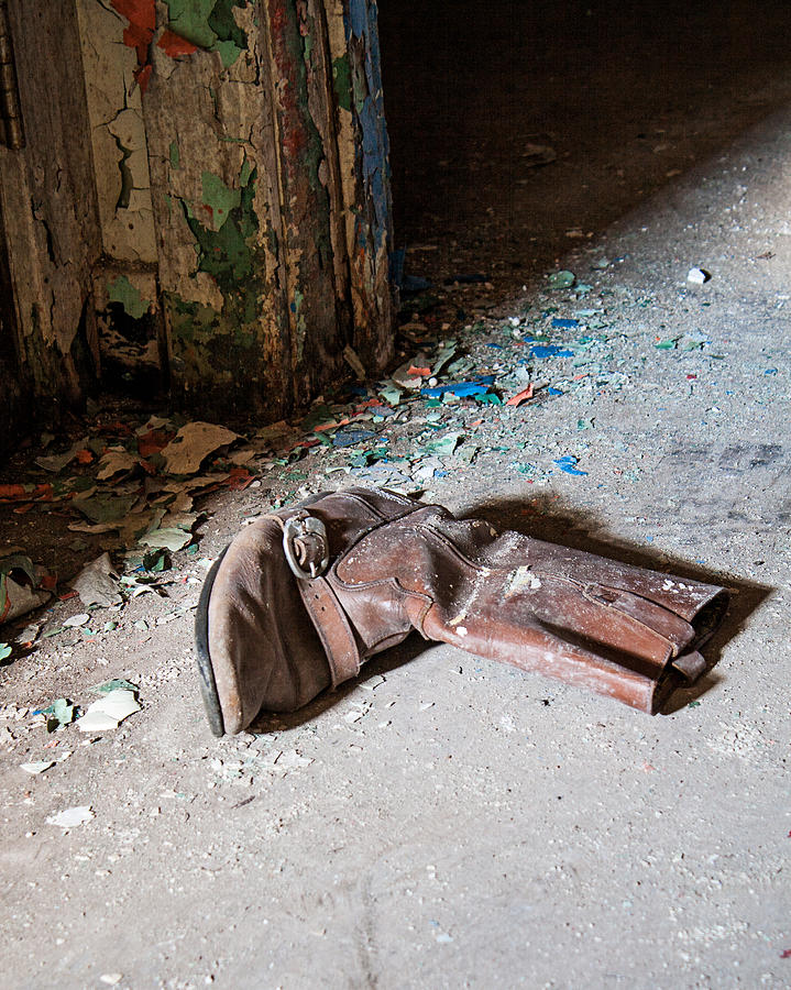 Have you seen my shoe Photograph by Michael Porchik
