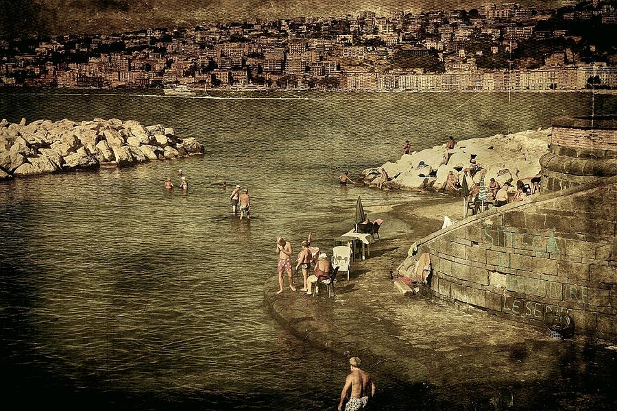 Having a swim in Naples by Vittorio Chiampan Having a swim in Naples by Vittorio Chiampan