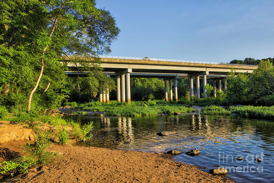 Bridge Photograph - Haw River Bridge by James Foshee Bridge Photograph - Haw River Bridge by James Foshee