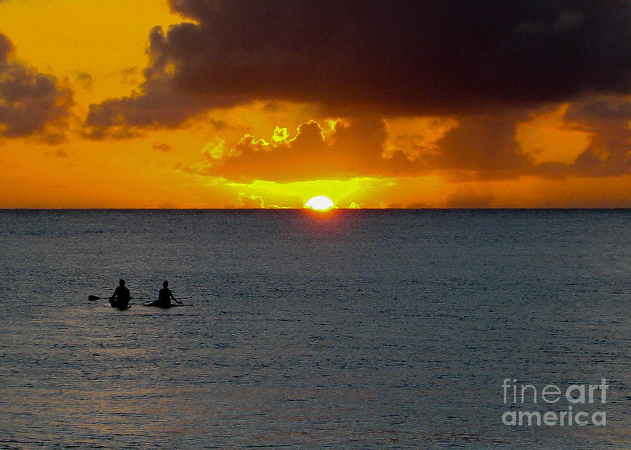 Hawaiian Sunset Photograph by SnapHound Photography