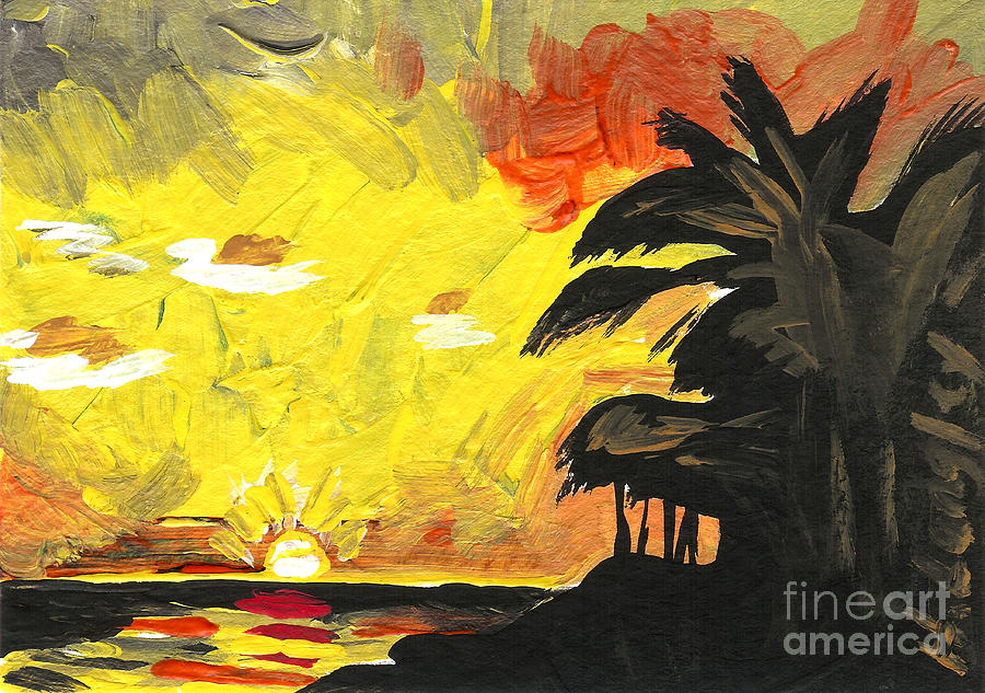 Hawaii 1 Painting by Helena M Langley
