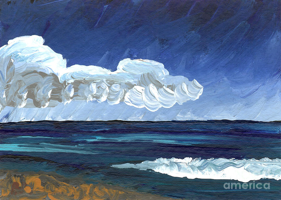 Beach Painting - Hawaii 5 by Helena M Langley