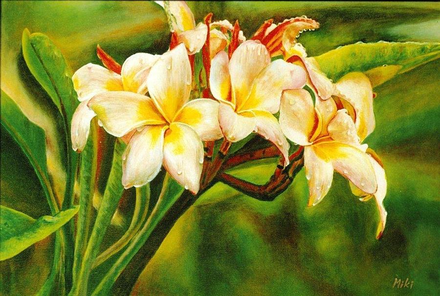 Hawaii Beauty Painting by Miki Sion