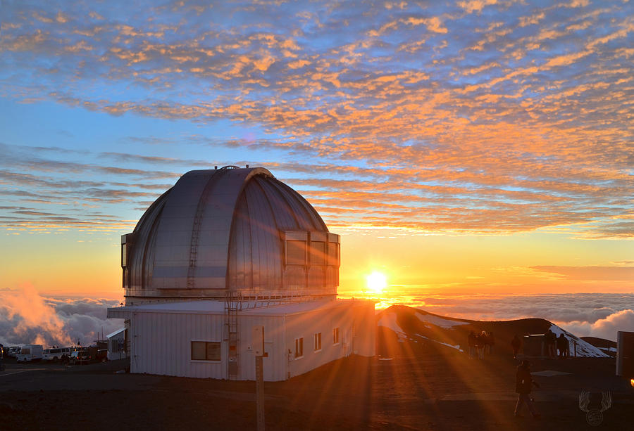 Hawaii Observatory at Sunset Photograph by Tara Roberts