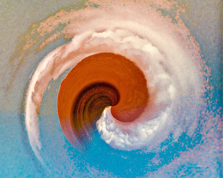 Abstract Photograph - Hawaii Storm Not 4  by Diane Lindon Coy