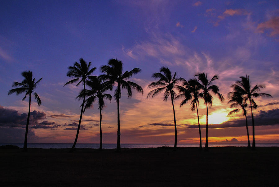 Hawaiian Kine Sunset Photograph