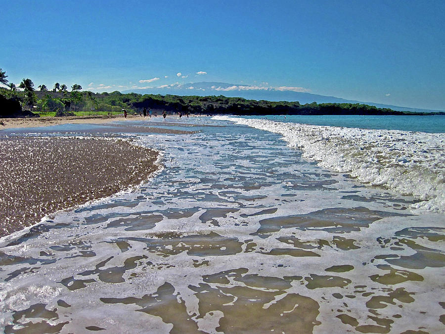 Hawaiian Landscape of Hapuna Beach Photograph by Bette Phelan
