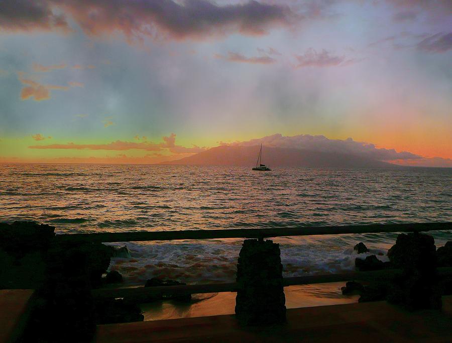 Hawaiian Nightfall Photograph by Lori Seaman