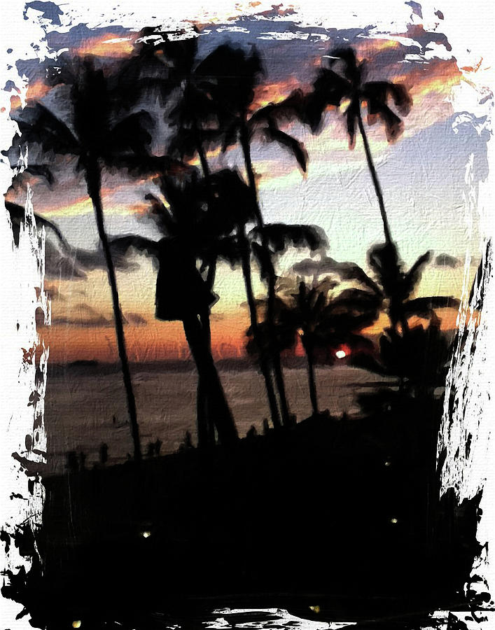 Hawaiian Sunset 2 Photograph by Ann Tracy