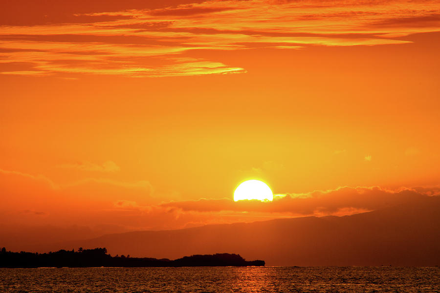 Hawaiian Sunset Photograph by Marzena Grabczynska Lorenc
