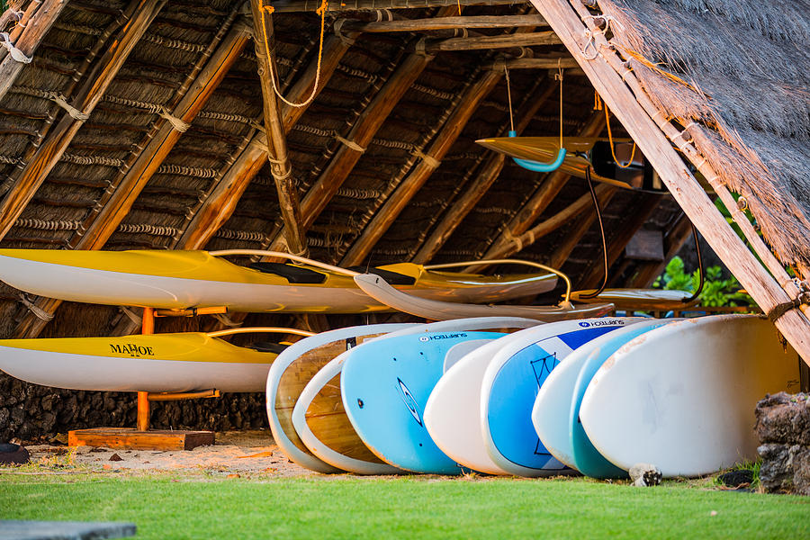 Hawaiian Surfboards Photograph by Sam Amato