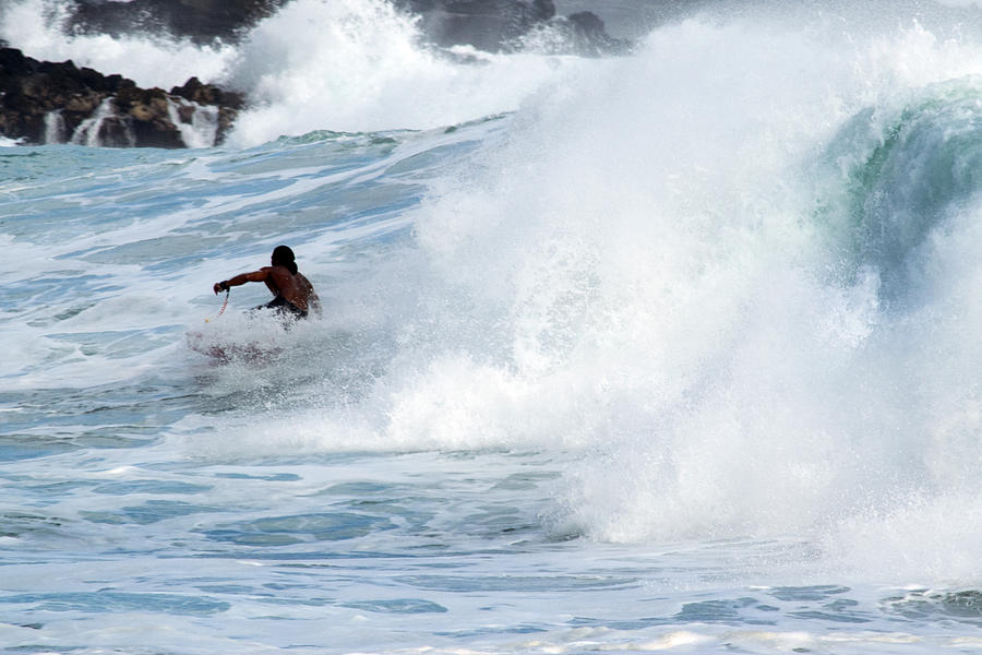 Hawaiian Surfer Photograph by Frank Wilson