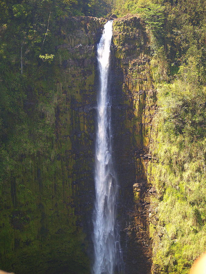 Hawaiian Waterfall Photograph by Athala Bruckner