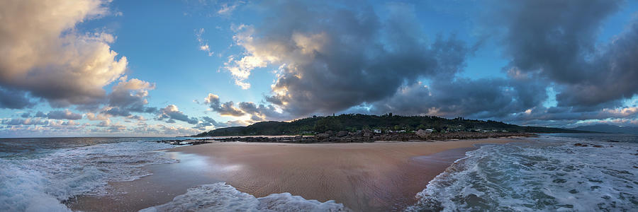 Hawaiis Newest Beach - Shifting Sands. Photograph by Sean Davey