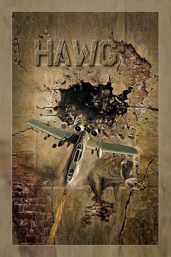 HAWG Three Digital Art by Peter Van Stigt