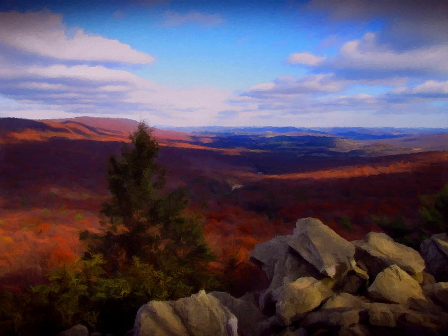 Hawk Mountain Pennsylvania Photograph by David Dehner