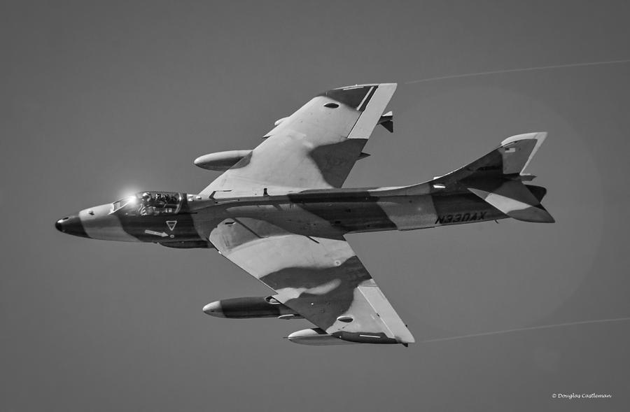 Hawker Hunter Photograph by Douglas Castleman