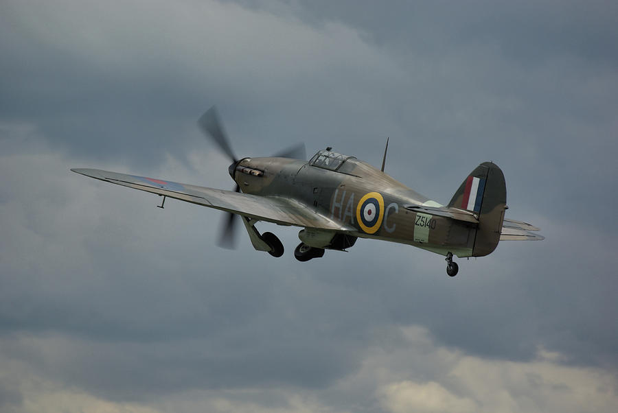 Hawker Hurricane Mk XII  Photograph by Tim Beach