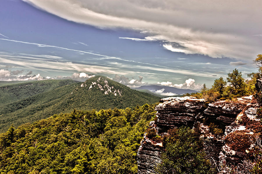 Hawksbill Mountain Photograph by Kevin Senter