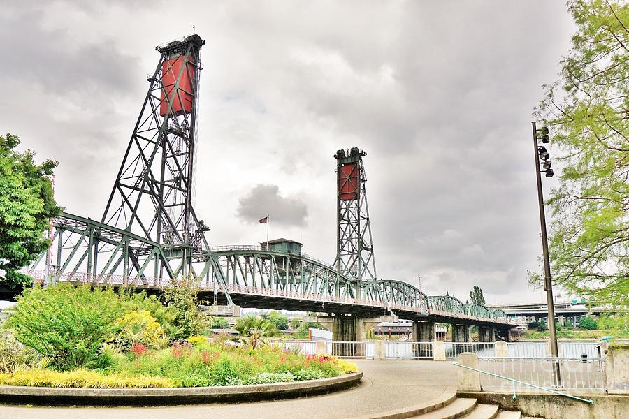 Hawthorne Bridge, Portland Oregon Photograph by Merle Grenz
