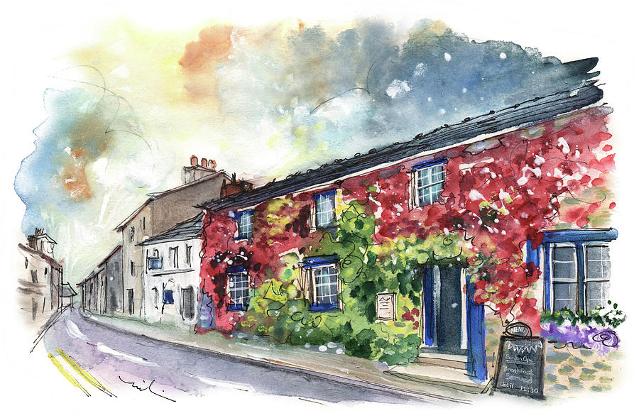 Hay On Wye 03 Painting by Miki De Goodaboom