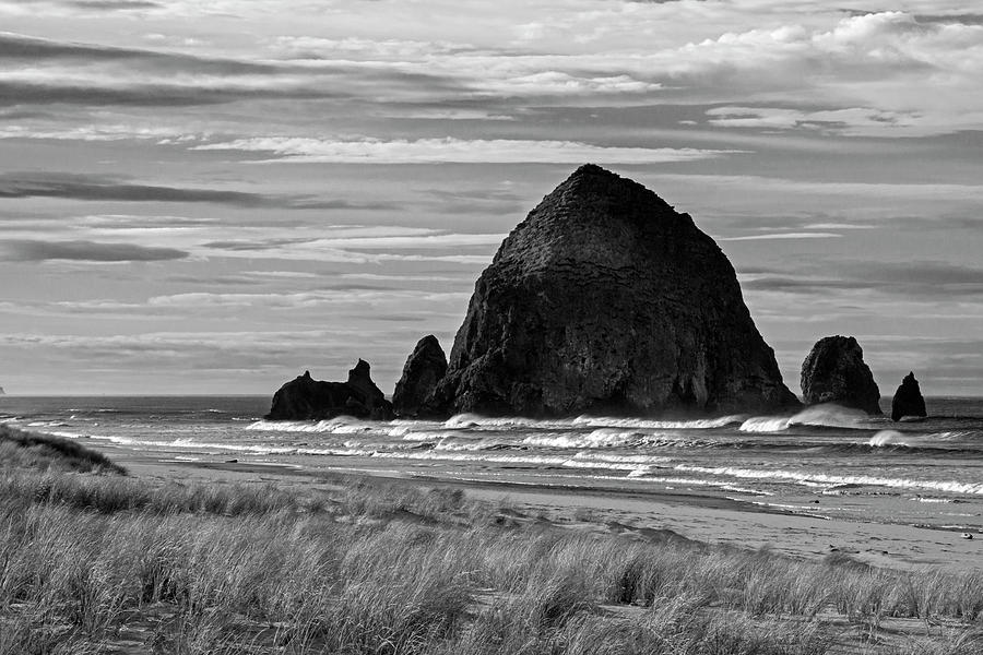 Haystack Rock - 365-243 Photograph by Inge Riis McDonald