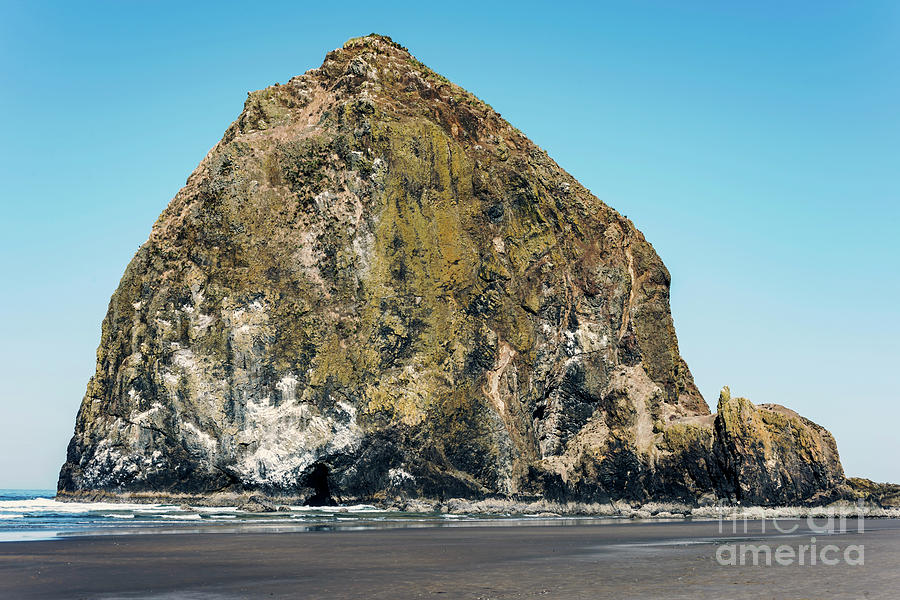 Haystack Rock Photograph by Anthony Baatz