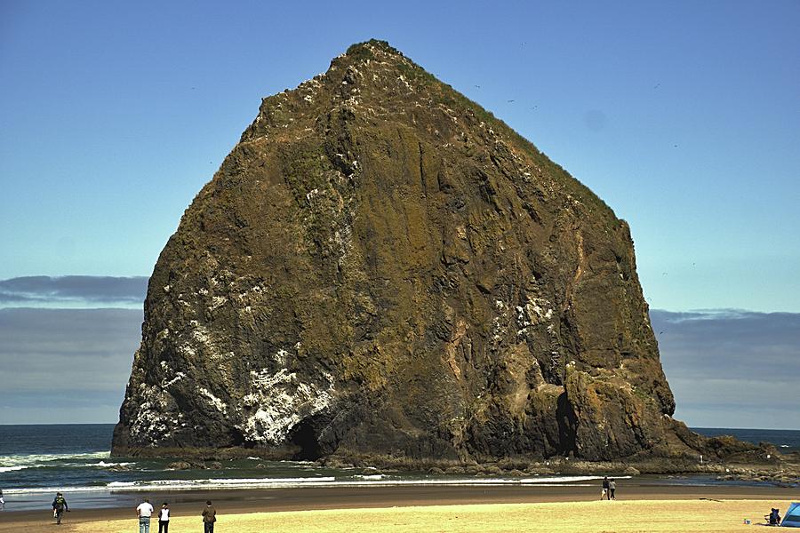 Beach Photograph - Haystack Rock, Cannon Beach, OR by Michael Courtney