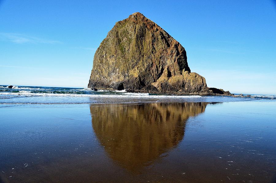 Nature Photograph - Haystack Rock by Sue Small
