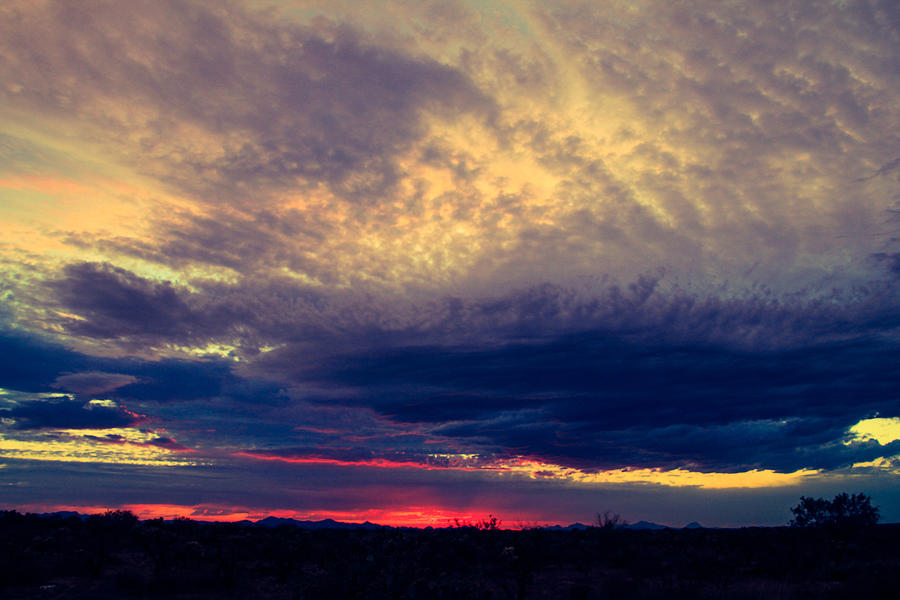 Haze clouds Photograph by Kevin Mcenerney - Fine Art America