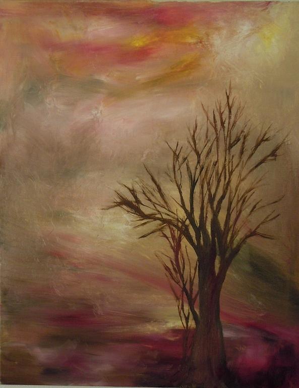 Landscape Painting - Haze by Daniel Reeder