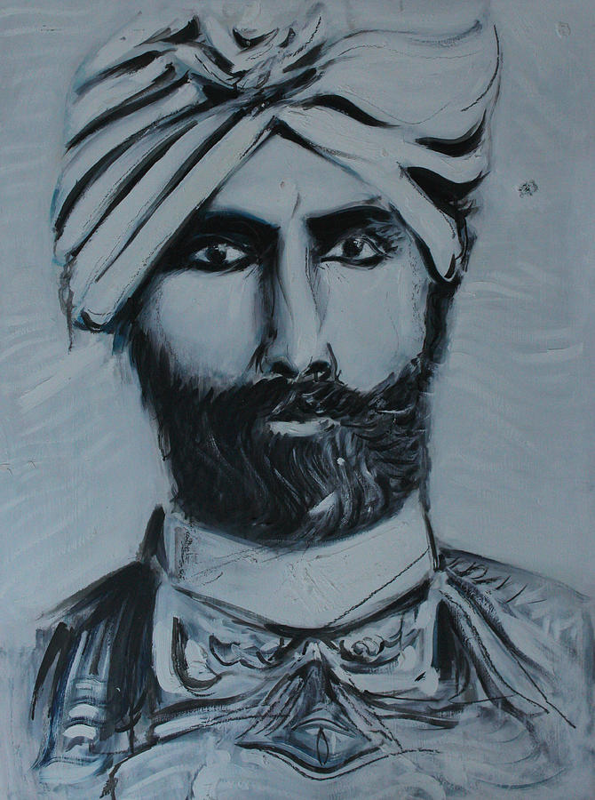 Hazrat Inayat Khan Painting by Alexander