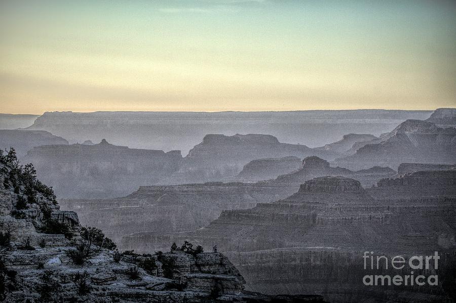 Hazy Day Grand Canyon National Park 1 of 5 Photograph by Chuck Kuhn