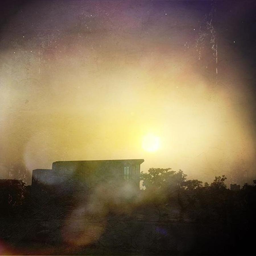 Sunset Photograph - Hazy Days Of Summer #mscoastlife by Joan McCool