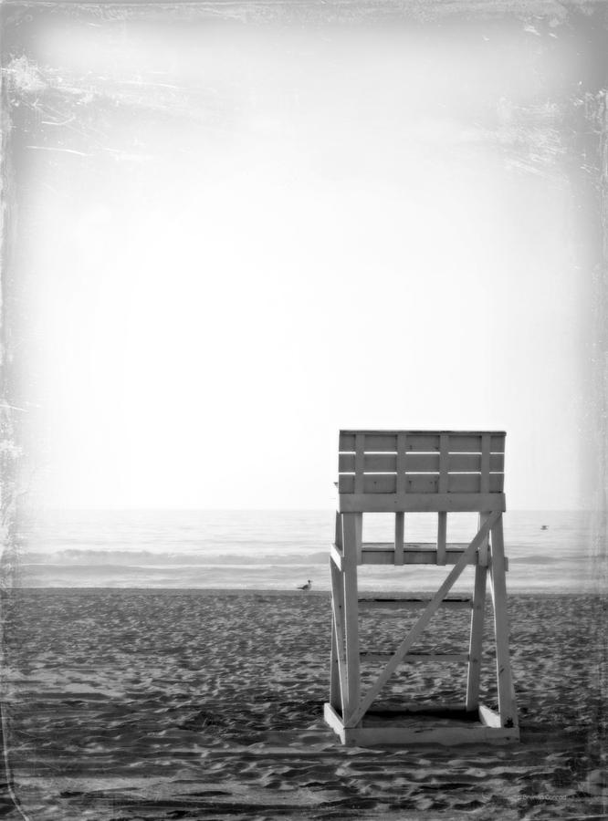 Beach Photograph - Hazy Morning by Dark Whimsy