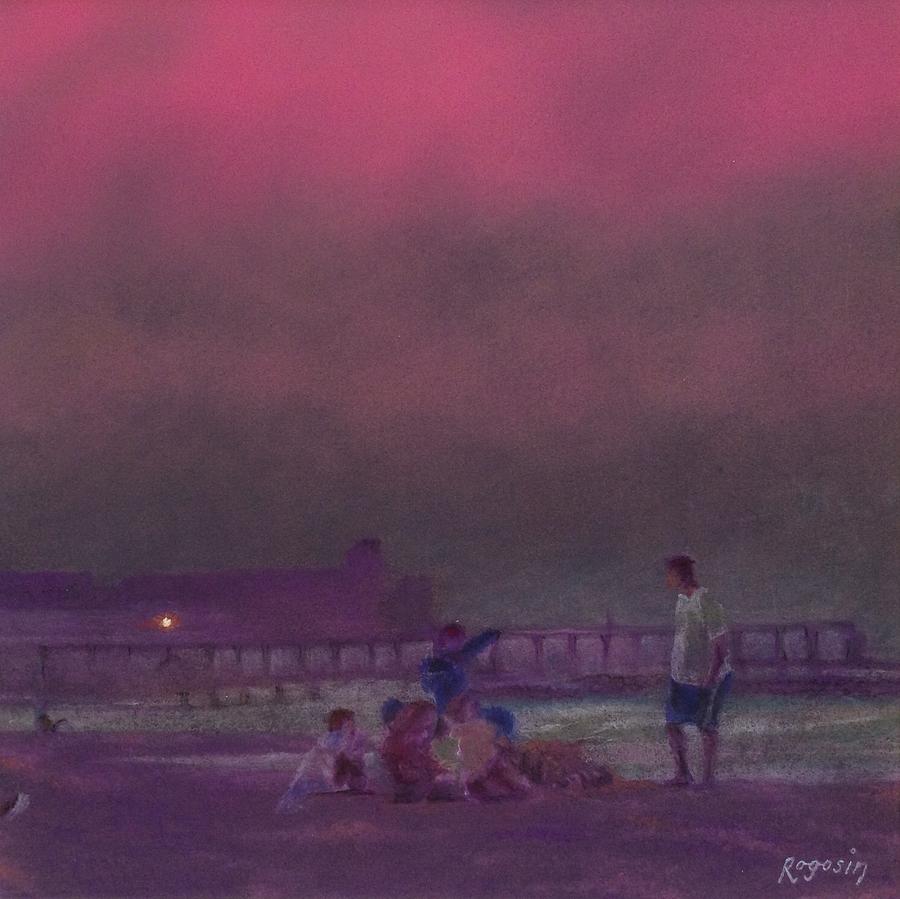 Sunset Painting - Hazy Summer Nights by Harvey Rogosin