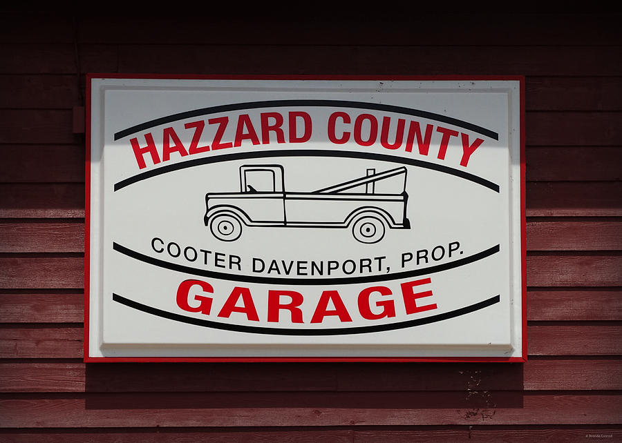 Hazzard County Garage Photograph by Dark Whimsy