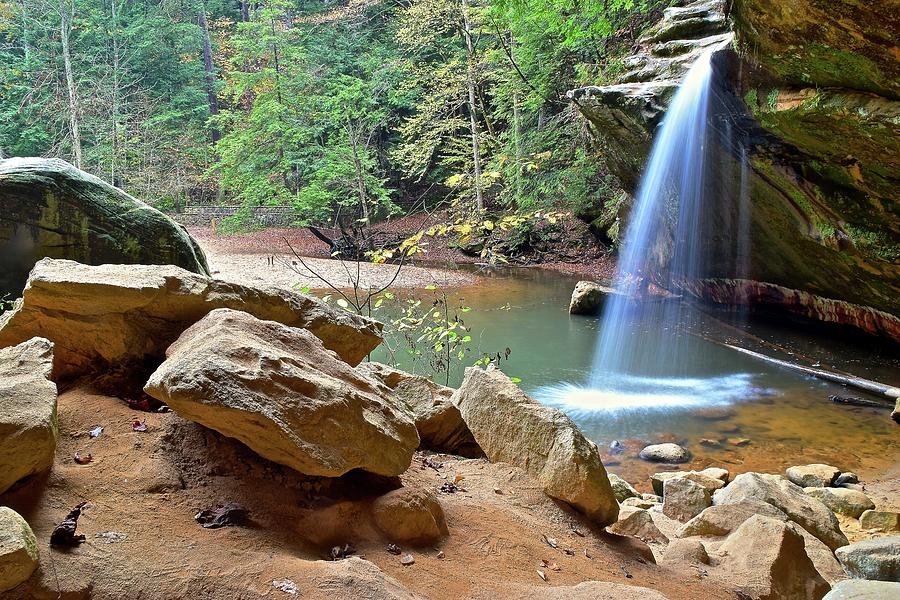 Nature Photograph - Hocking Hills by Frozen in Time Fine Art Photography