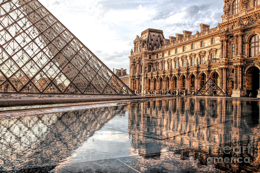 HD Filter The Louvre Paris  Photograph by Chuck Kuhn