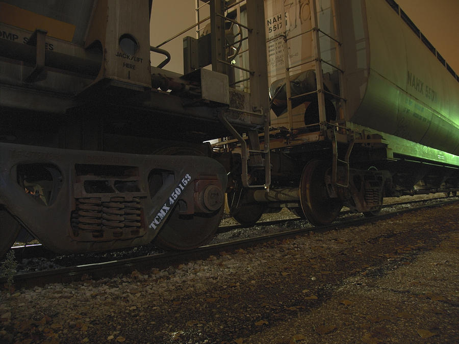 HDR Rail Cars Photograph by Scott Hovind