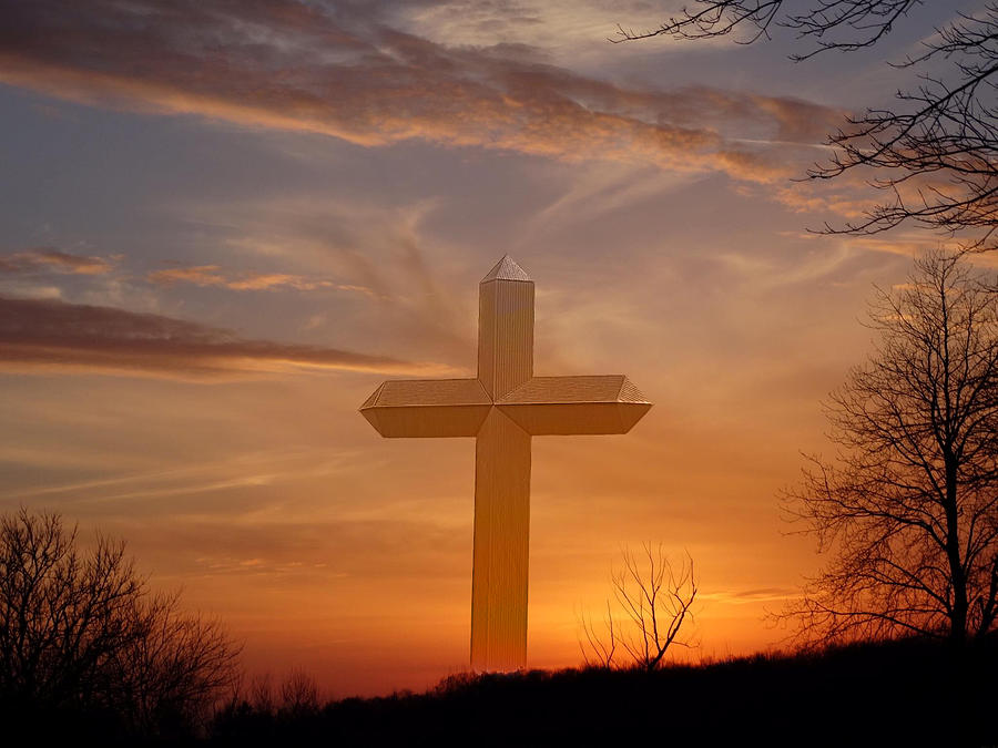 A Cross The Universe Photograph by Theresa Campbell